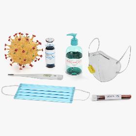 3D Covid-19 Collection model